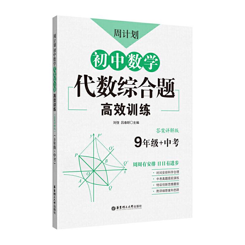 周计划：初中数学代数综合题高效训练