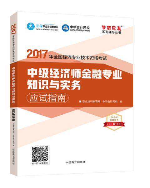 中级经济师2017教材 中级经济师金融专业知识与实务应试指南 梦想成真 中华会计网校