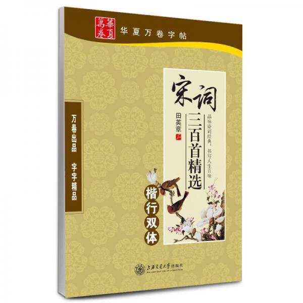 宋词三百首精选-楷行双体