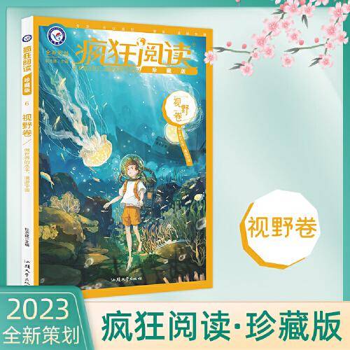 疯狂阅读珍藏版6 视野卷（年刊）高考中考素材中学生课外阅读校园文学 2023版天星教育