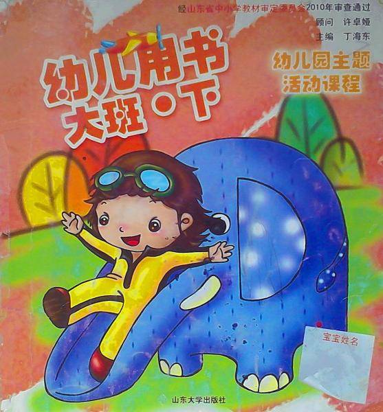 幼儿园主题活动课程幼儿用书.大班.下