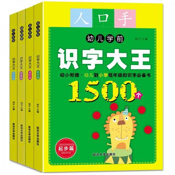 幼儿学前识字大王（全4册）