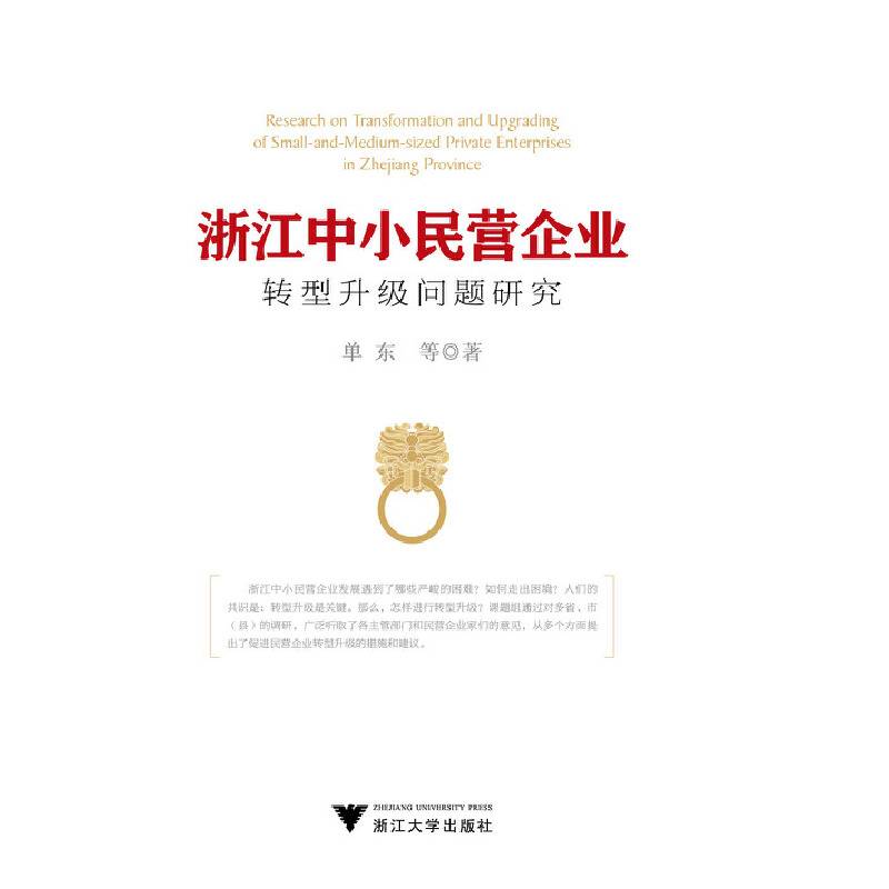 浙江中小民营企业转型升级问题研究