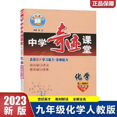 2023春奇迹课堂九年级化学下册人教版初三9年级世纪英才教材解读九年级同步训练教材全解全练