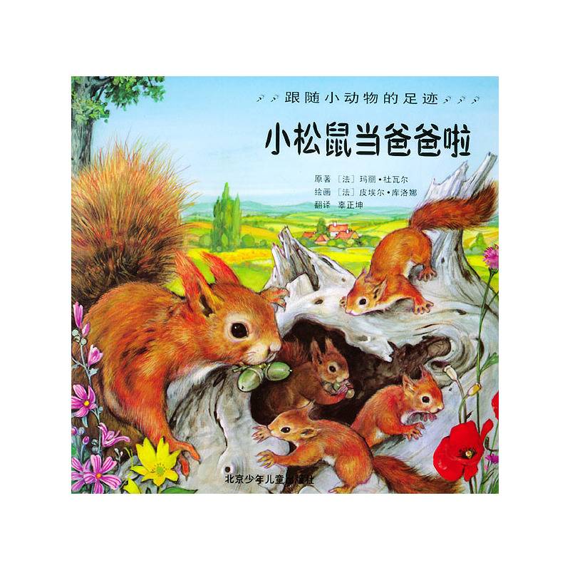 小松鼠当爸爸啦——跟随小动物的足迹/注音版