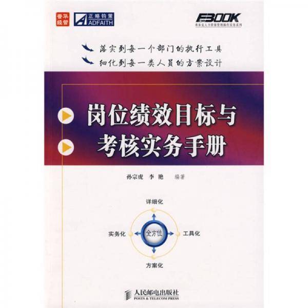 岗位绩效目标与考核实务手册