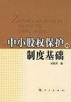 中小股权保护的制度基础