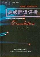高级翻译评析