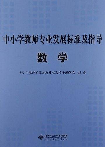 中小学教师专业发展标准及指导:数学