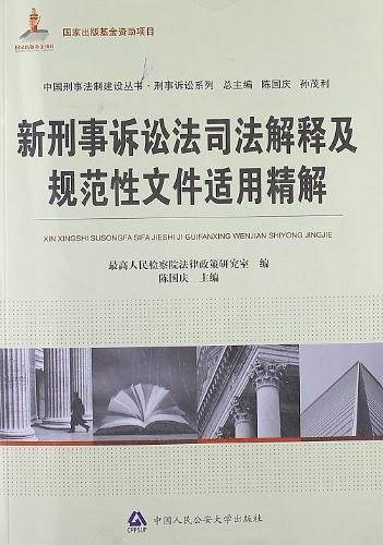 新刑事诉讼法司法解释及规范性文件适用精解