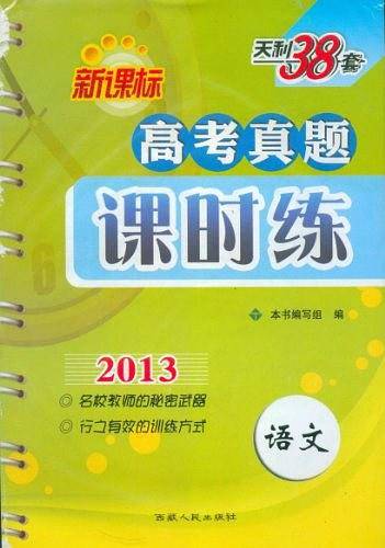 2013-语文-高考真题随时练--天利38套