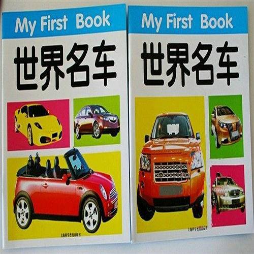 名车标志 世界名车大全 男孩酷爱 3-7岁 认名车 标志