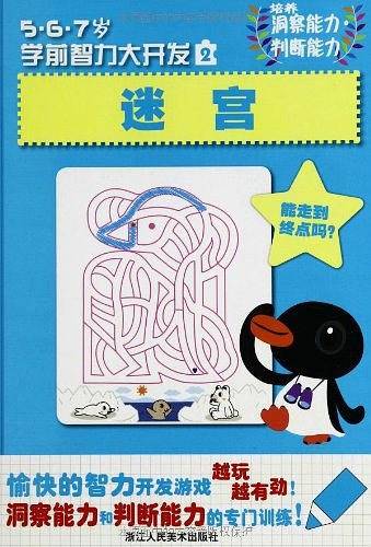 迷宫-5.6.7岁学前智力大开发-2