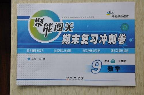 聚能闯关100分期末复习冲刺卷数学九年级上册20秋