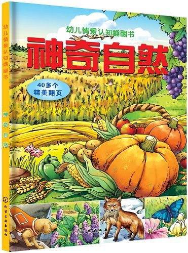 幼儿情景认知翻翻书--神奇自然