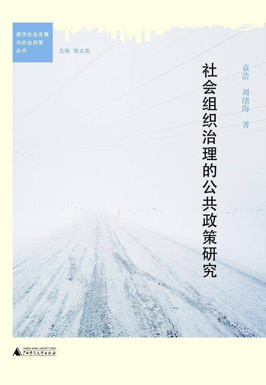 社会组织治理的公共政策研究