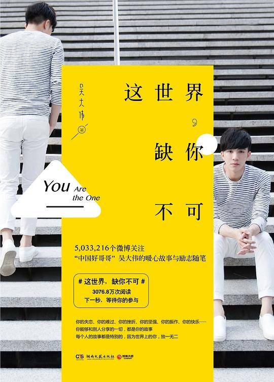 这世界，缺你不可：“中国好哥哥”吴大伟的暖心故事与励志随笔