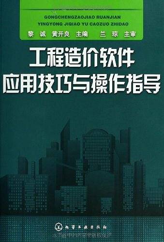 工程造价软件应用技巧与操作指导