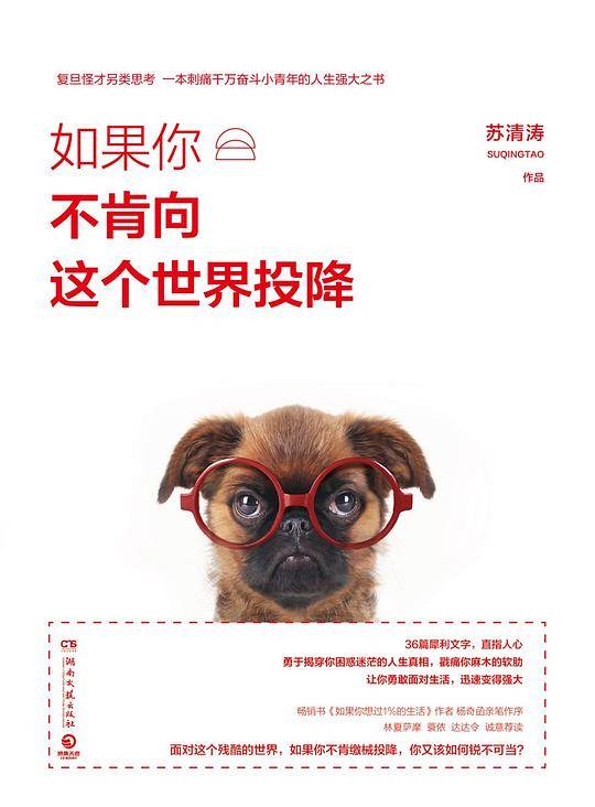 如果你不肯向这个世界投降：复旦怪才苏清涛的另类思考