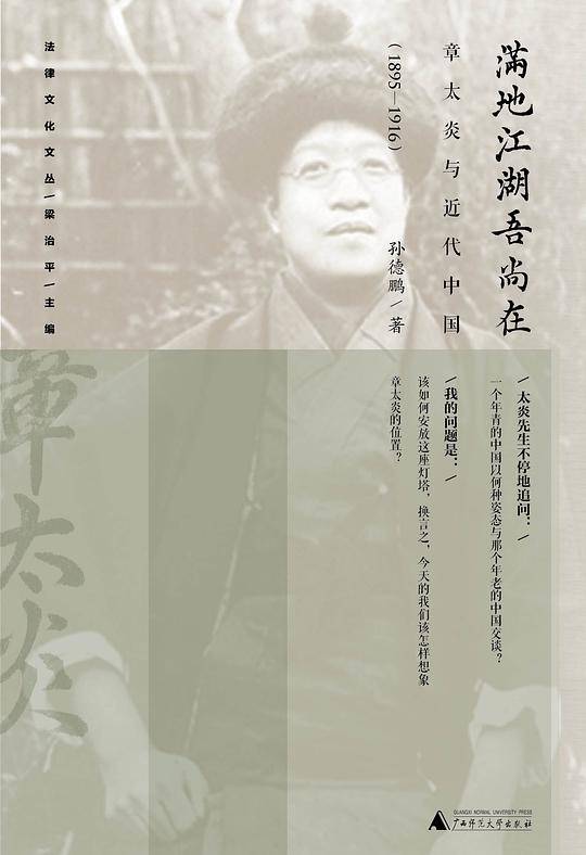 满地江湖吾尚在：章太炎与近代中国（1895—1916）