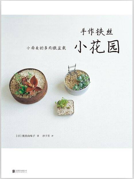 手作铁丝小花园 : 小而美的多肉微盆栽