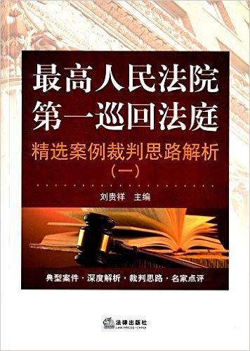 最高人民法院第一巡回法庭精选案例裁判思路解析（一）