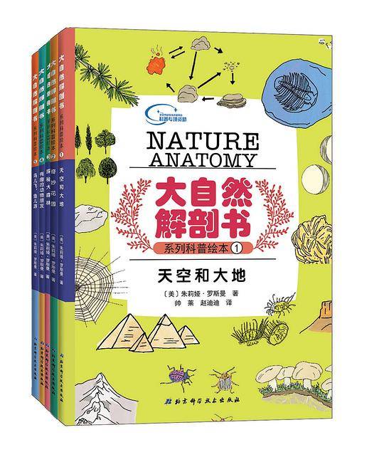 大自然解剖书系列科普绘本