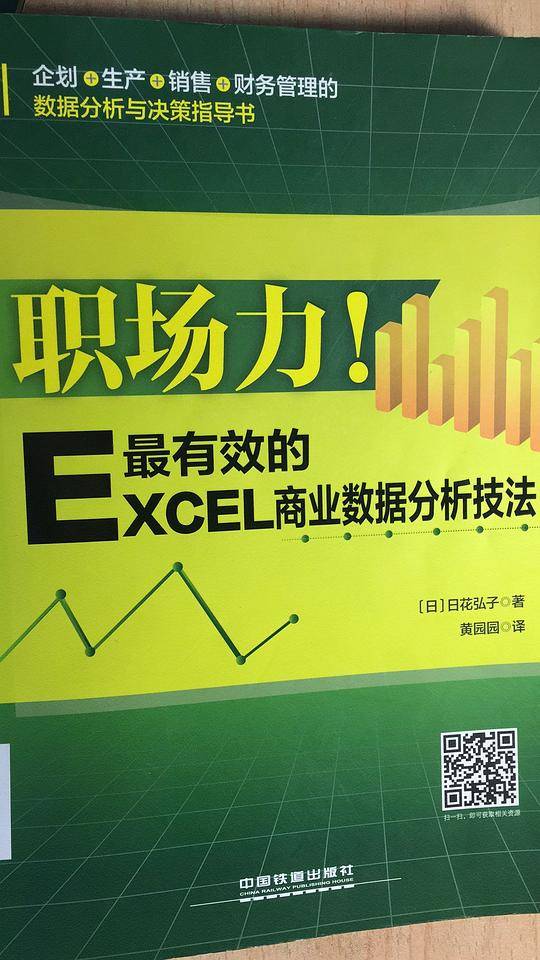 职场力！最有效的excel商业数据分析技法