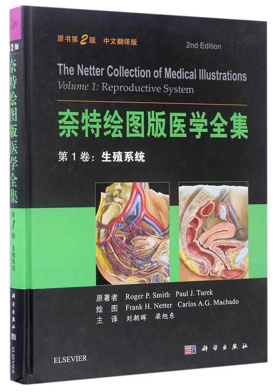 奈特绘图版医学全集  第1卷：生殖系统