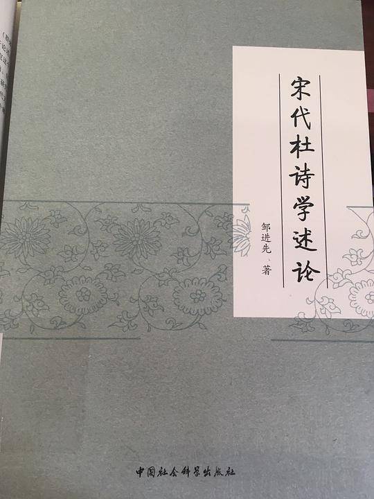 宋代杜诗学述论