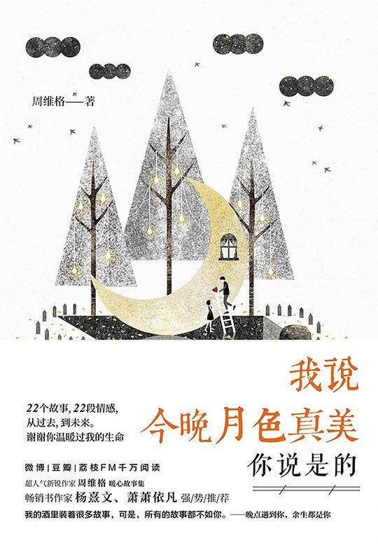 我说今晚月色真美