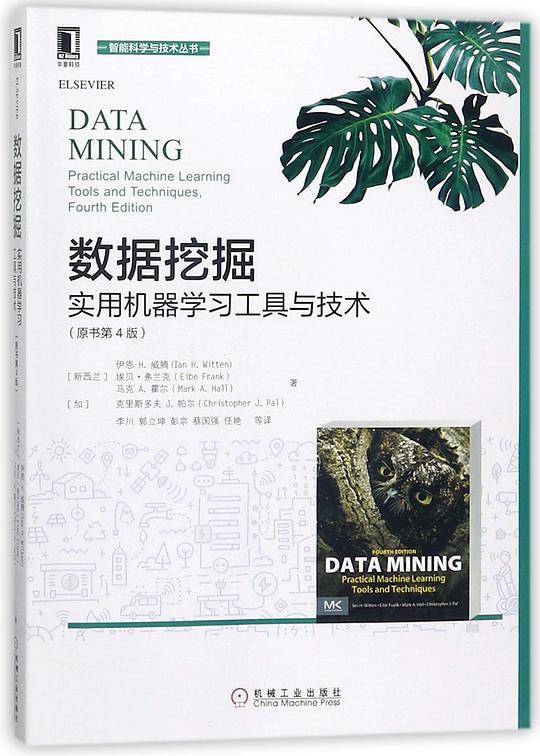 数据挖掘(实用机器学习工具与技术原书第4版)/智能科学与技术丛书