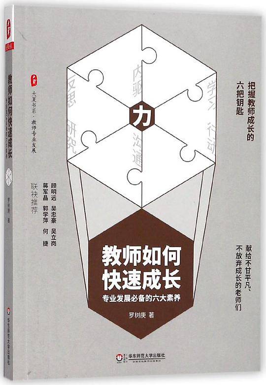 教师如何快速成长(专业发展必备的六大素养)/大夏书系