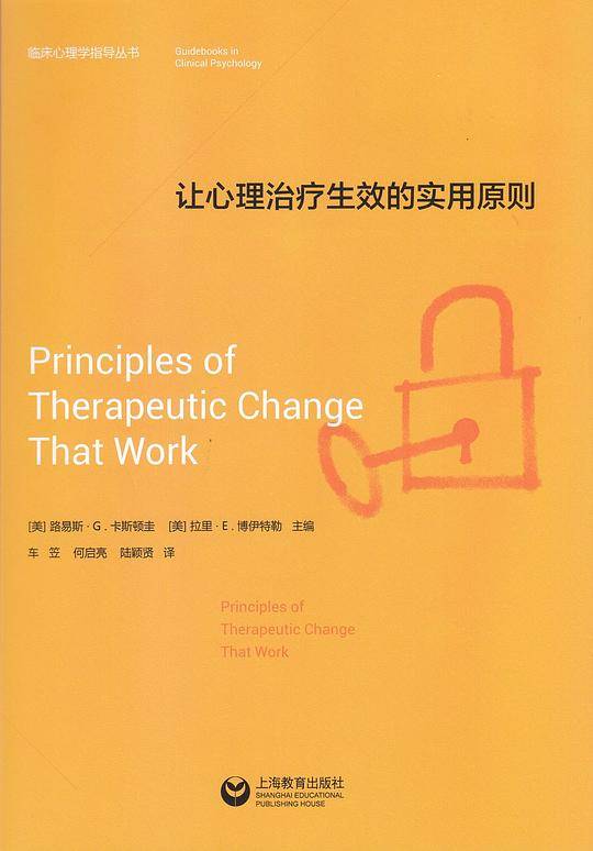 让心理治疗生效的实用原则