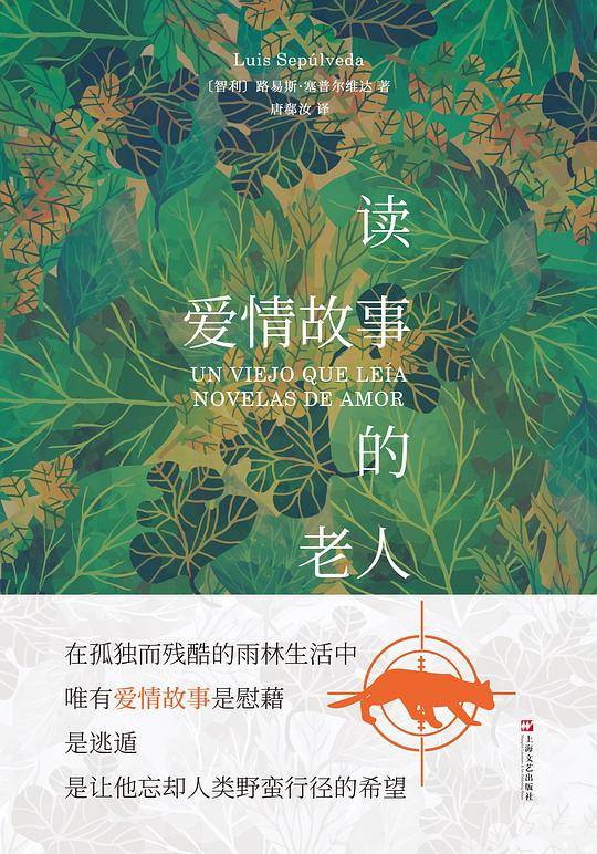 读爱情故事的老人