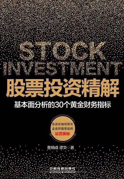 股票投资精解 基本面分析的30个黄金财务指标