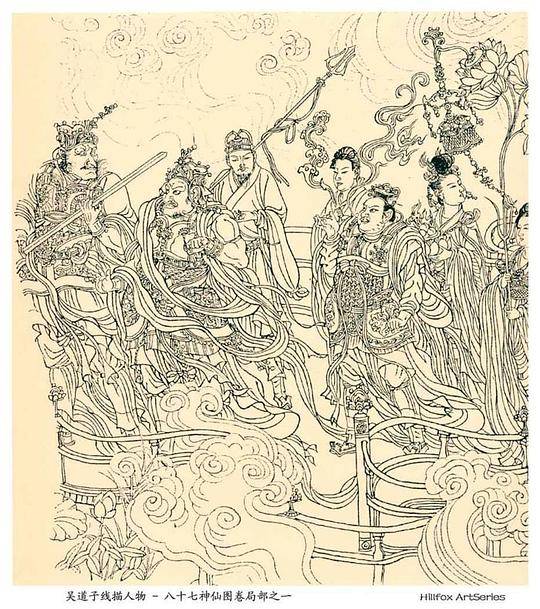中国历代线描经典
