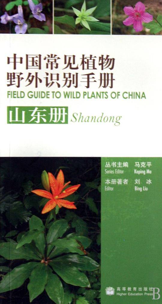 中国常见植物野外识别手册：山东册