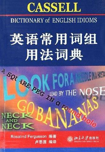 英语常用词组用法词典