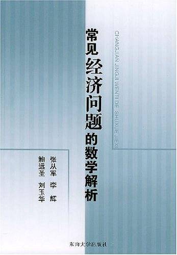 常见经济问题的数学解析