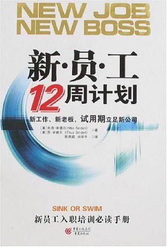 新员工12周工作计划