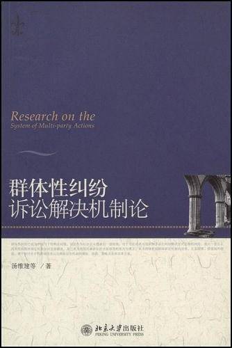 群体性纠纷诉讼解决机制论