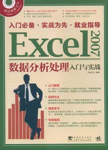 EXCEL 2007数据分析处理入门与实战