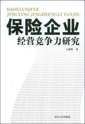 保险企业经营竞争力研究