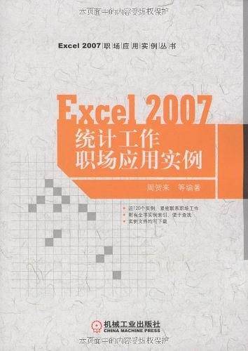 EXCEL2007统计工作职场应用实例