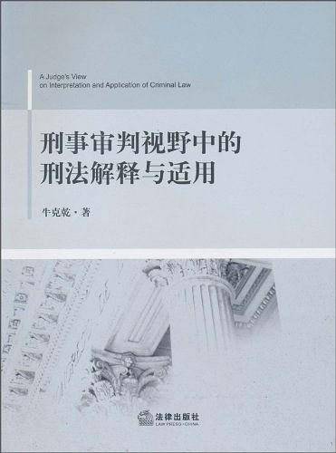 刑事审判视野中的刑法解释与适用