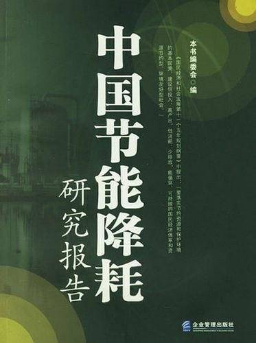 中国节能降耗研究报告