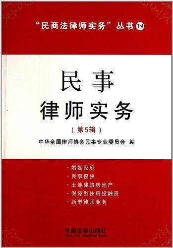 民事律师实务——“民商法律师实务”丛书19