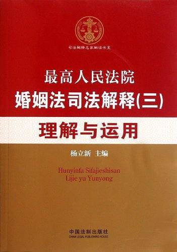 最高人民法院婚姻法司法解释理解与运用——司法解释名家解读丛书