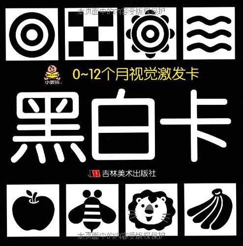 0-12个月视觉激发卡·黑白卡